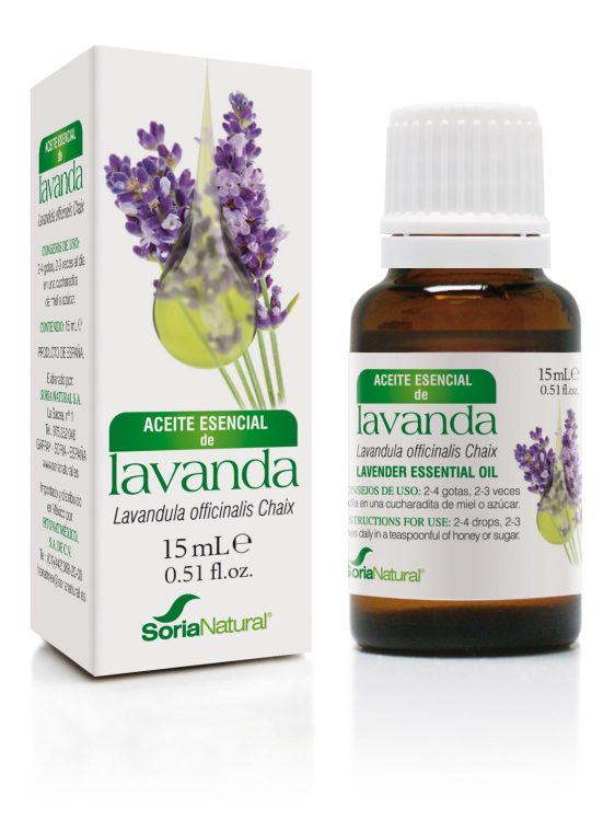 Лавандулово масло стъклено шише от Сория Натурал